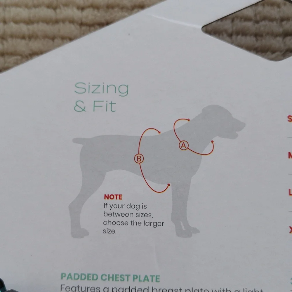 NWT Bay Dog‎ Chesapeake Harness Size M 3 Leash Points